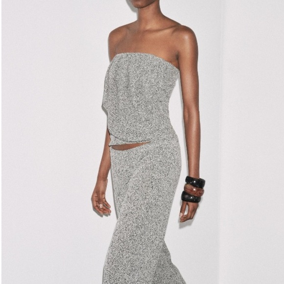 Zara Boucle Bandeau Top NWT - Picture 11 of 13